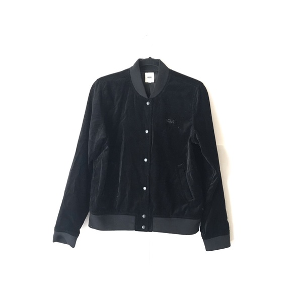 Vans Velvet Snap Up Retro Jacket - Picture 2 of 6